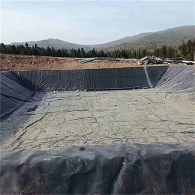 HDPE双光面土工膜与复合土工膜在污水池和垃圾填埋场中的应用 防渗覆盖的可靠选择